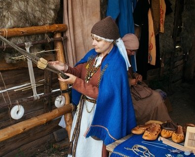 Фестиваль ремёсел в деревне викингов