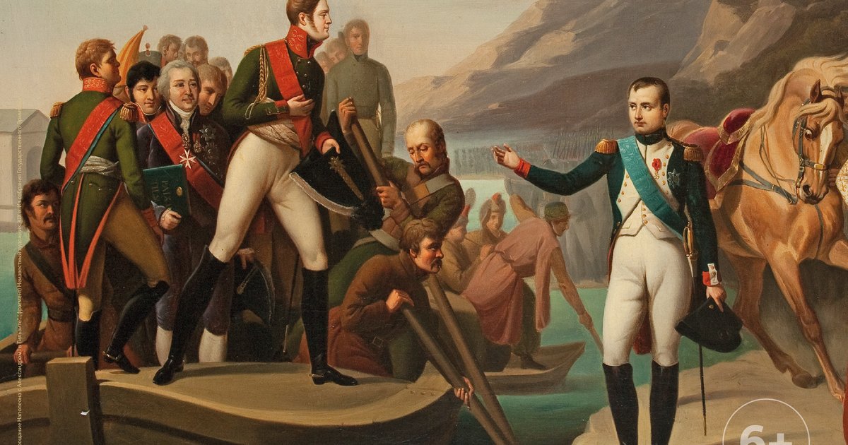 Тильзитский мир первая встреча. Наполеон Бонапарт в 1812 году.