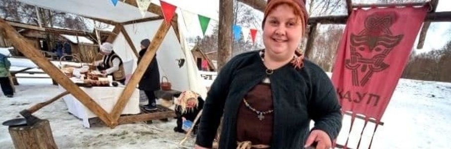 Масленица в деревне викингов 