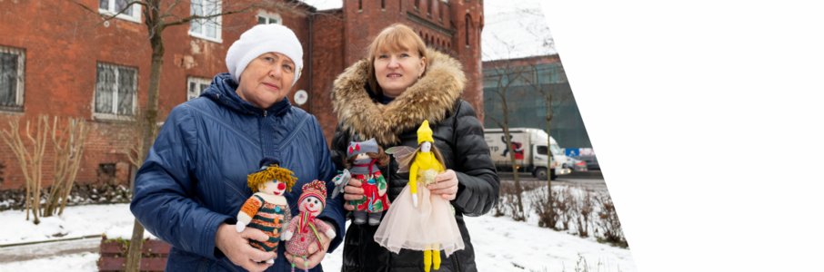 Выставка кукол «Закхаймские соседки»