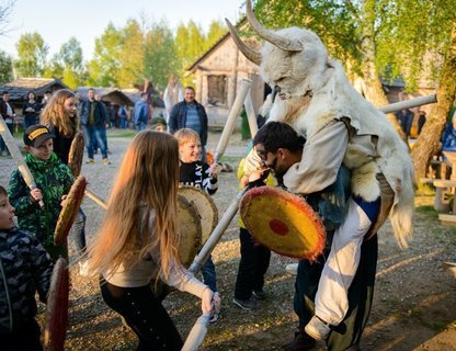 День с викингами на Каупе 