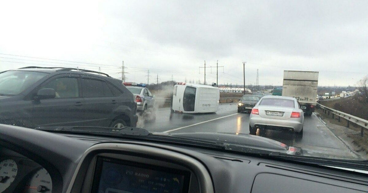 Гранта ночью авария