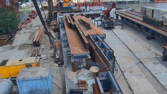 За реконструкцией моста Высокого теперь можно следить онлайн