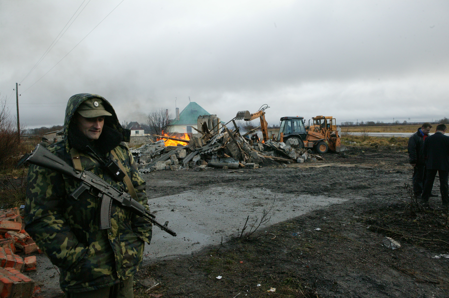 Снос Табора / Фото: архив газеты “Комсомольская правда — Калининград”