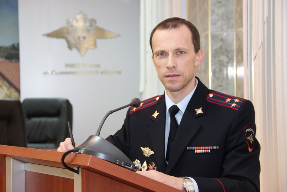 На фото Виктор Зыбин / Фото: пресс-служба регионального УМВД