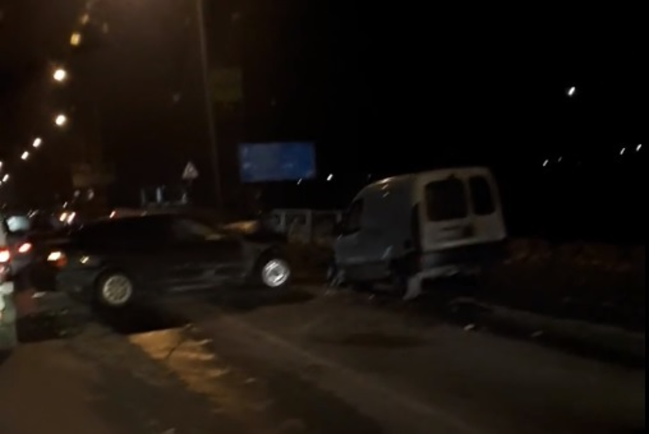 Кадр из видеозаписи очевидца