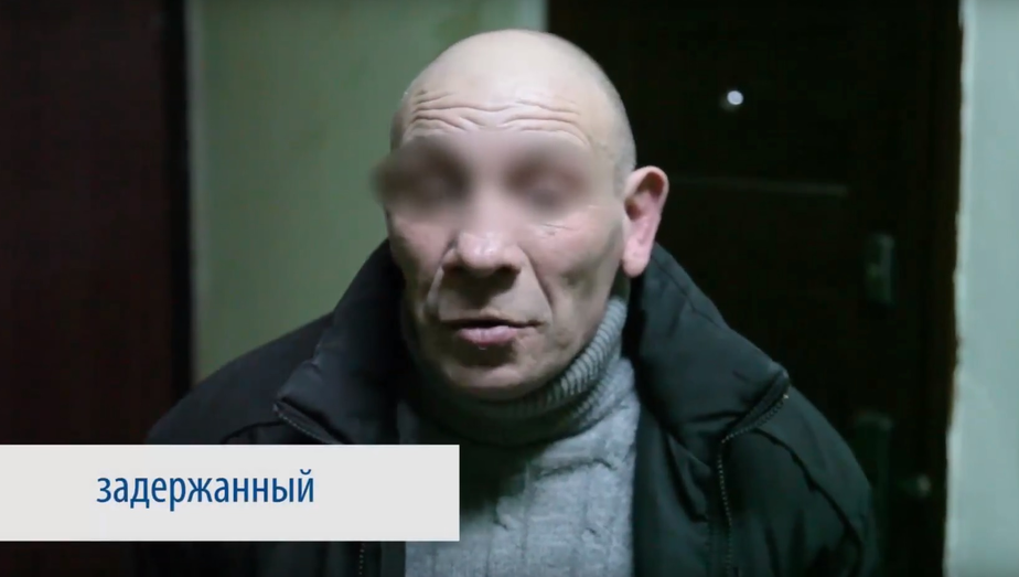 Кадр видеозаписи пресс-службы регионального УМВД