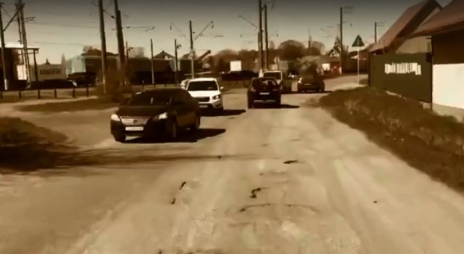 Фото: кадр из видео в "Сообществе автомобилистов Калининграда и области"