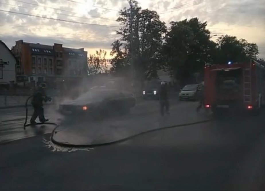 Кадр из видеозаписи очевидца