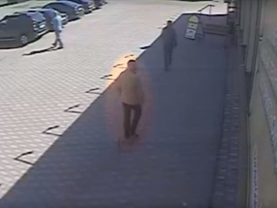 Кадр видеозаписи пресс-службы регионального УМВД