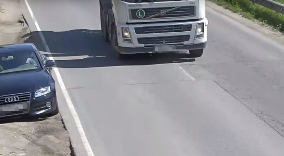 Кадр видеозаписи АПК "Безопасный город"