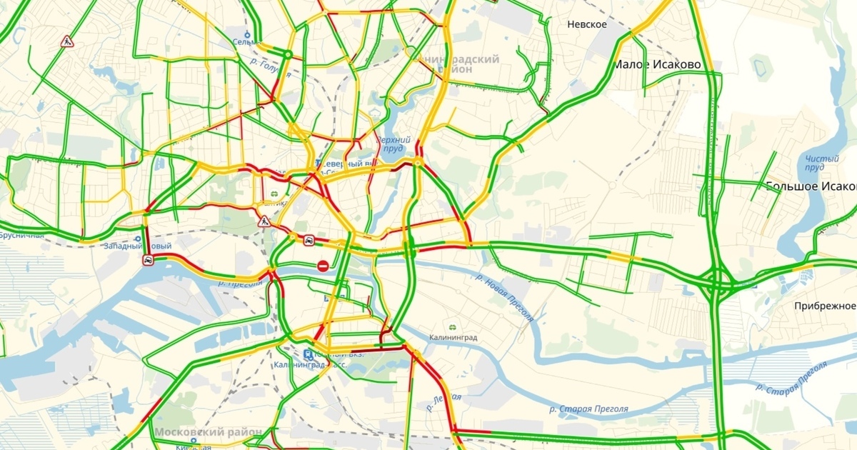 Карта город калининград поиск улицы