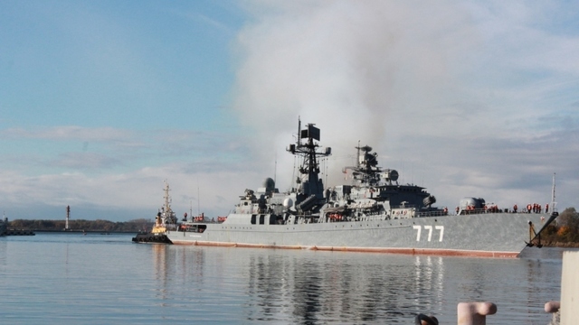В Балтийск из океанского похода вернулся сторожевой корабль