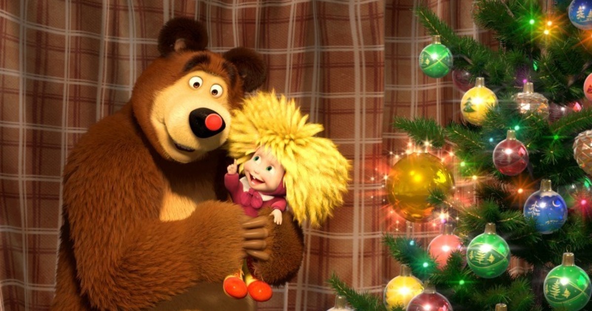 В Великобритании мультфильм "Маша и Медведь" назвали