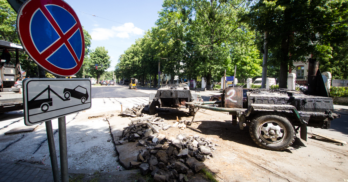 Фото дорог в калининграде