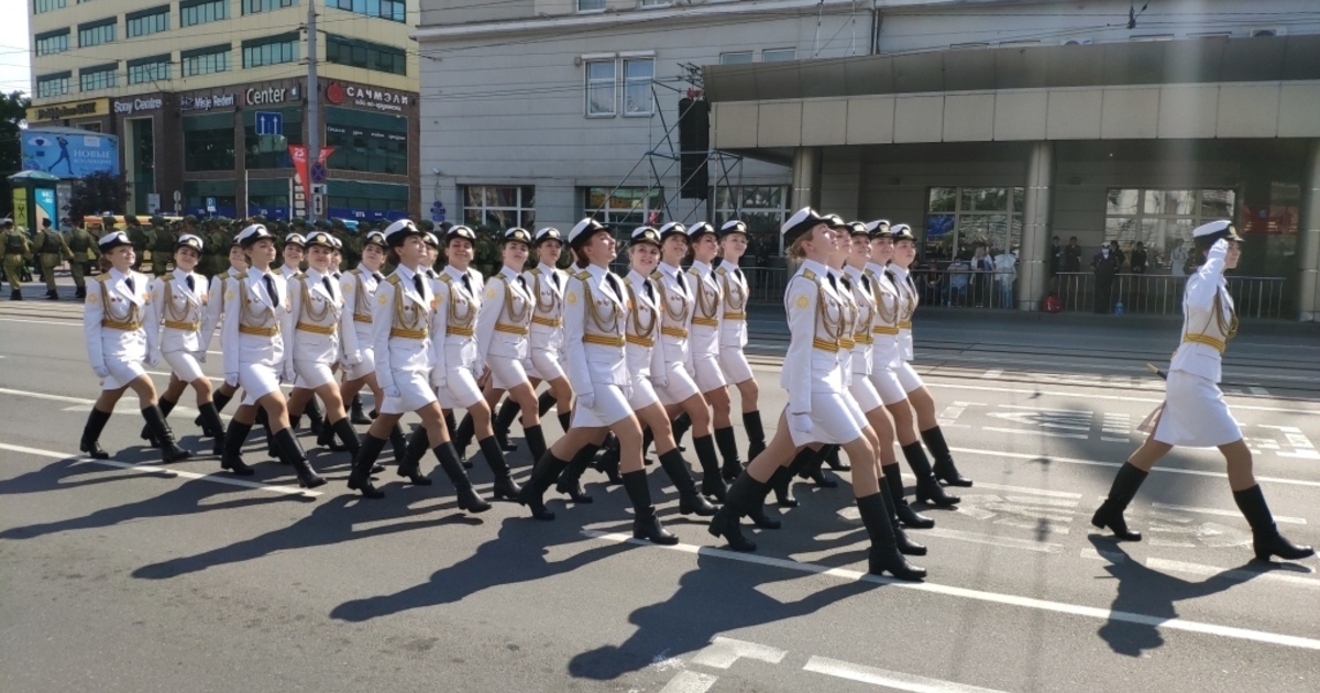 Репетиция парада в волгограде фото