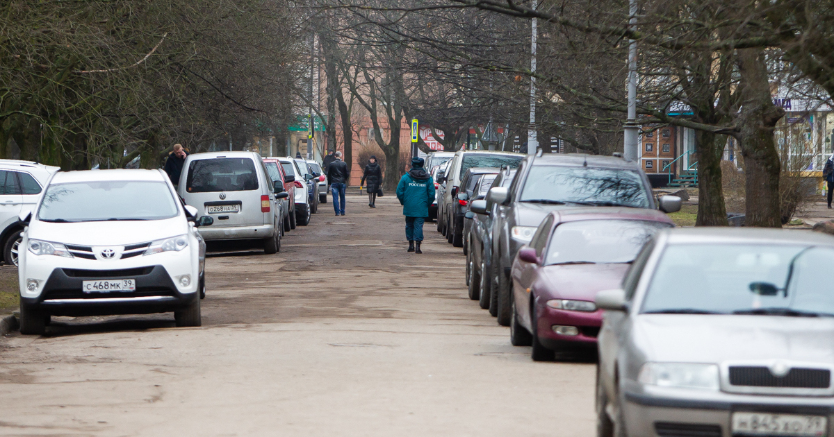 Загадка про парковку автомобилей