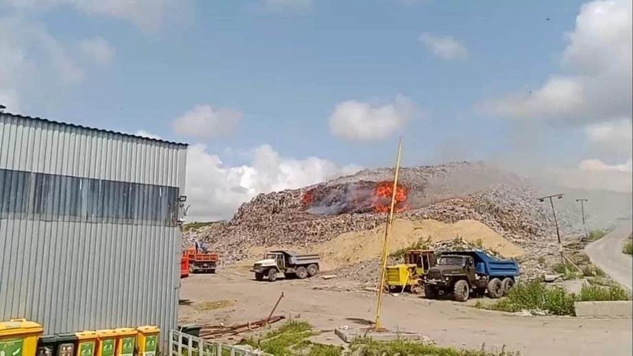Очевидцы: в Калининградской области загорелся полигон ТБО - Новости Калининграда | Фото: «Зелёный фонд» Очевидцы: в Калининградской области загорелся полигон ТБО - Новости Калининграда | Фото: «Зелёный фонд»