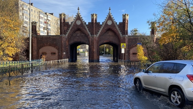 Потоп в центре Калининграда и ДТП со скорой: что случилось в выходные