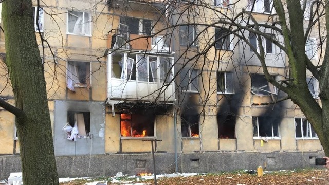В Балтийске произошёл взрыв в пятиэтажке